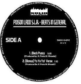 Poison Ladd S.L.R. / Beats In General ‎– Black Pussy EP (Vinyl) (2010) (VBR)