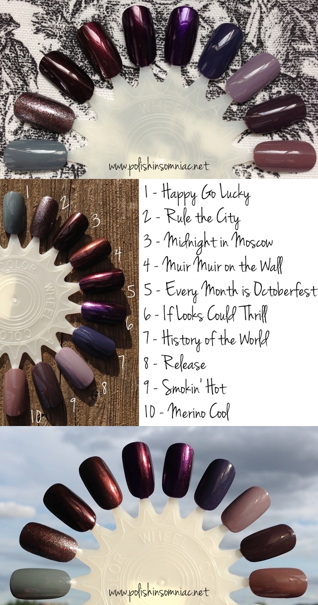 Top 10 Nail Colors for Fall