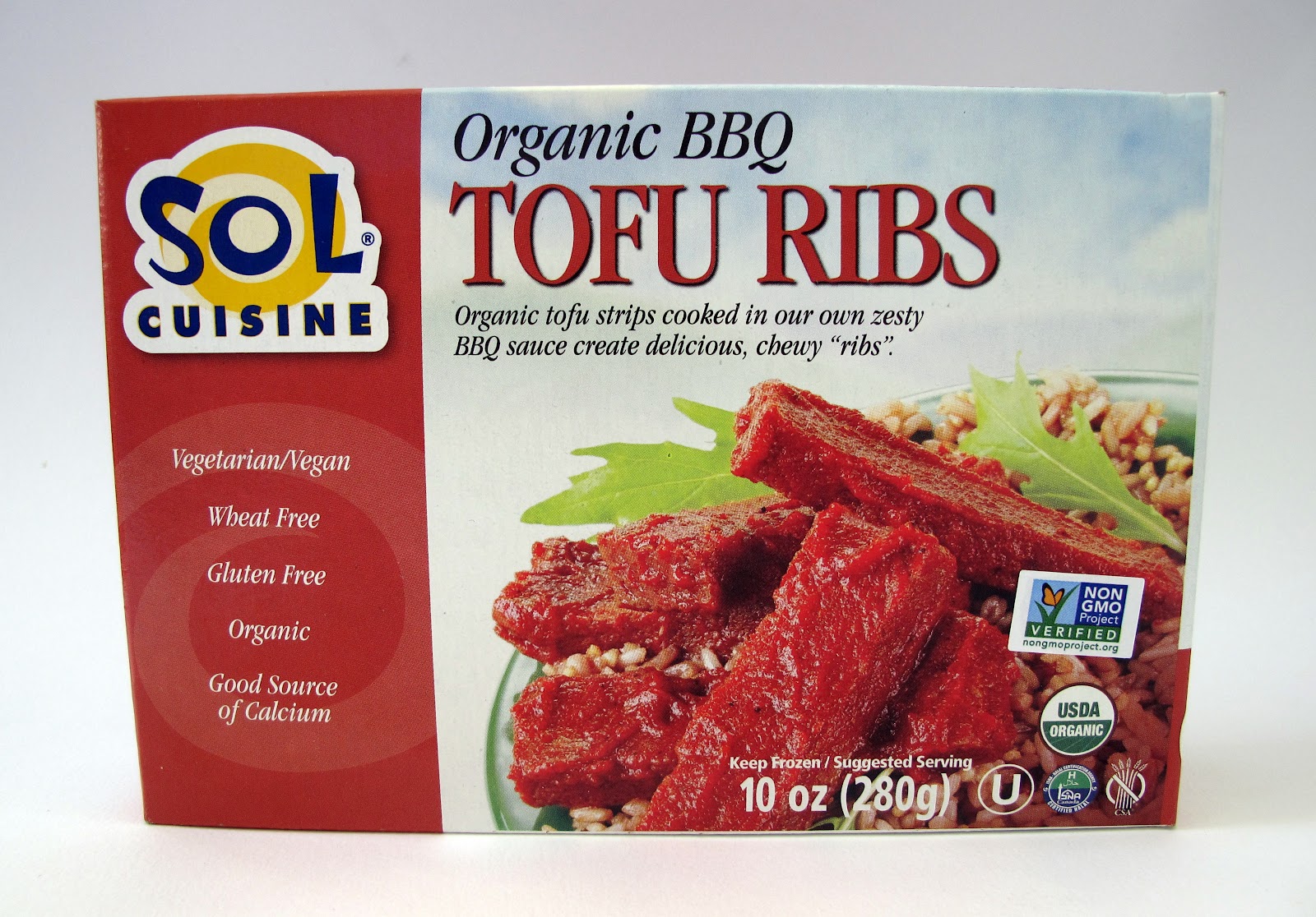 The Laziest Vegans in the World Sol Cuisine Organic BBQ Tofu Ribs