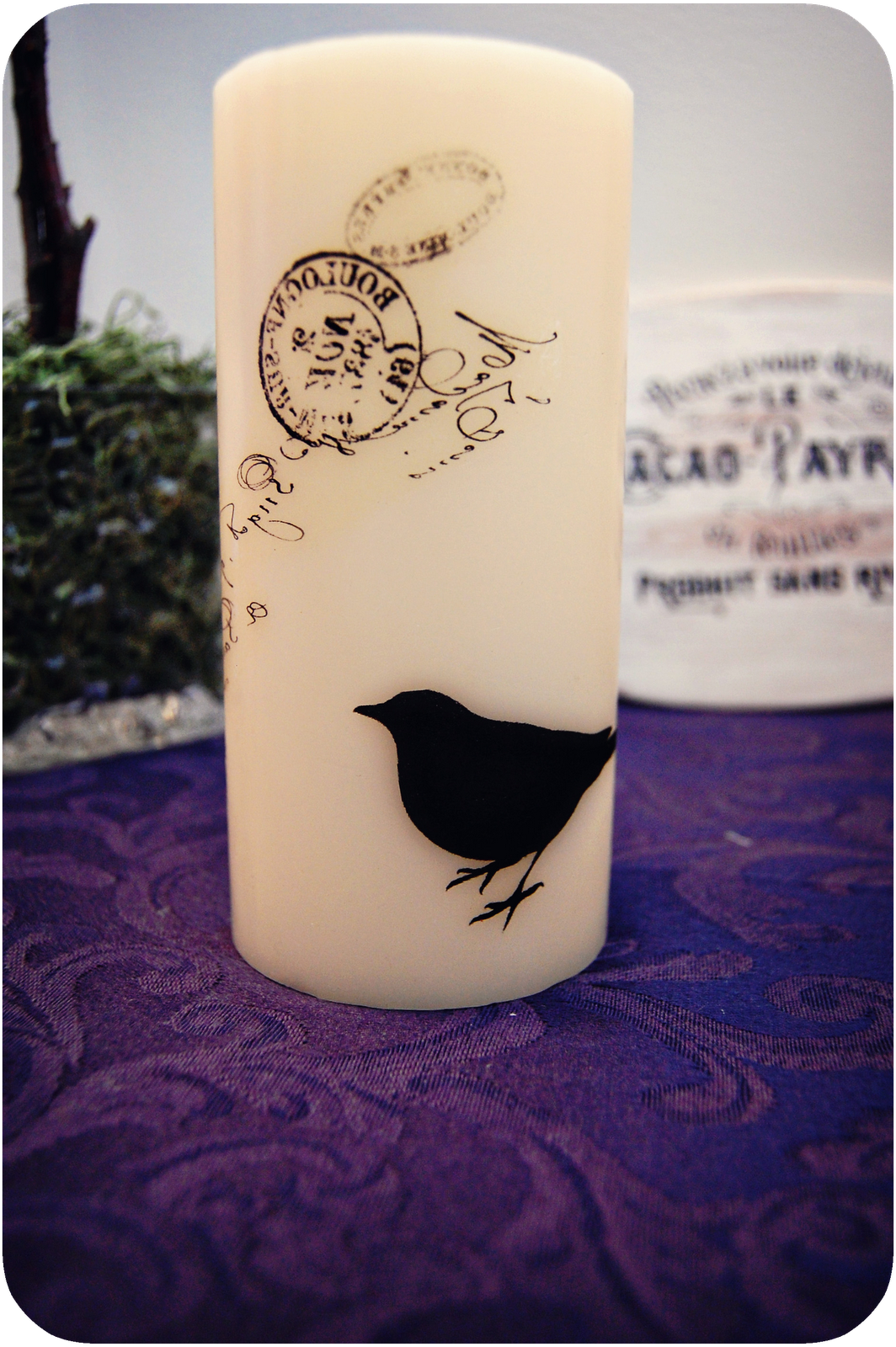 Simply Albany Candles + Tissue Paper = Awesome!