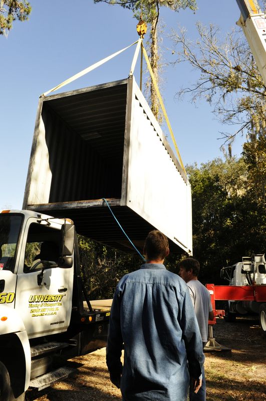 Shipping Container Homes MW Bender Container Guest House Gainesville, FL