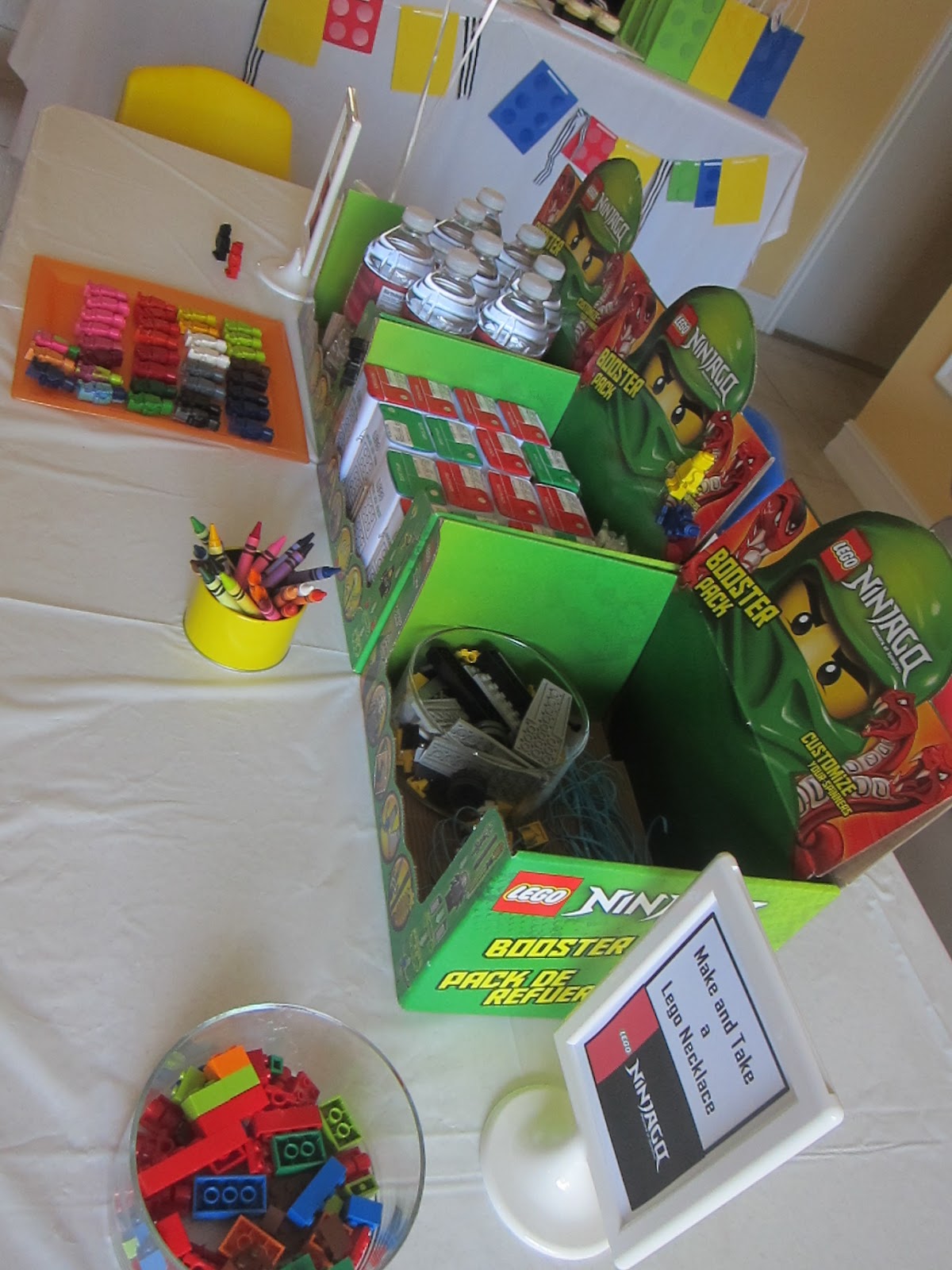 SimplyIced Party Details Lego Ninjago Birthday Party