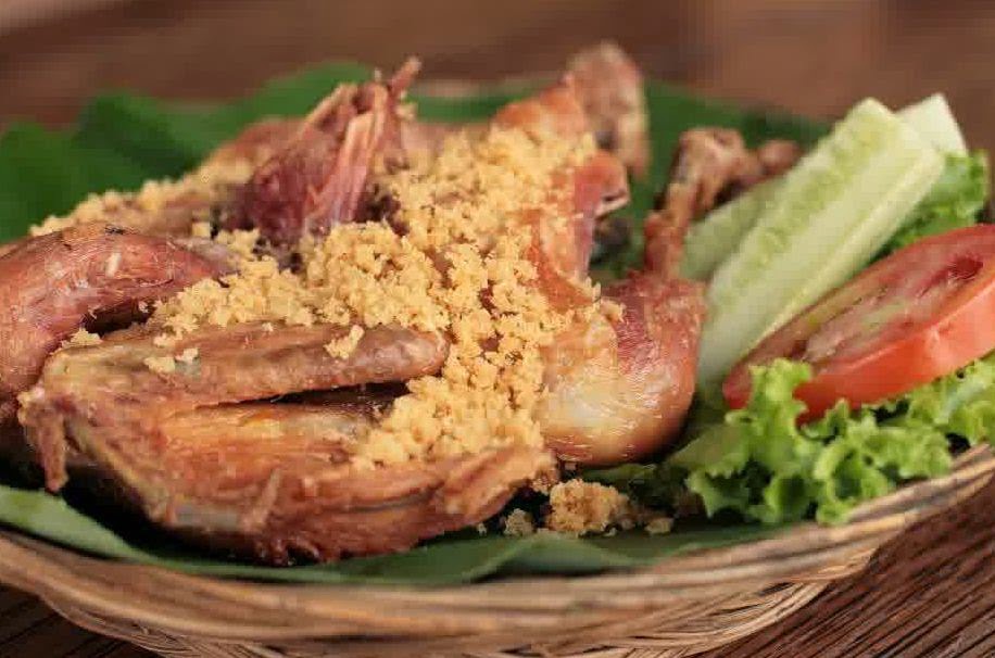 Resep Cara Membuat Bebek Goreng Kremes Empuk Renyah
