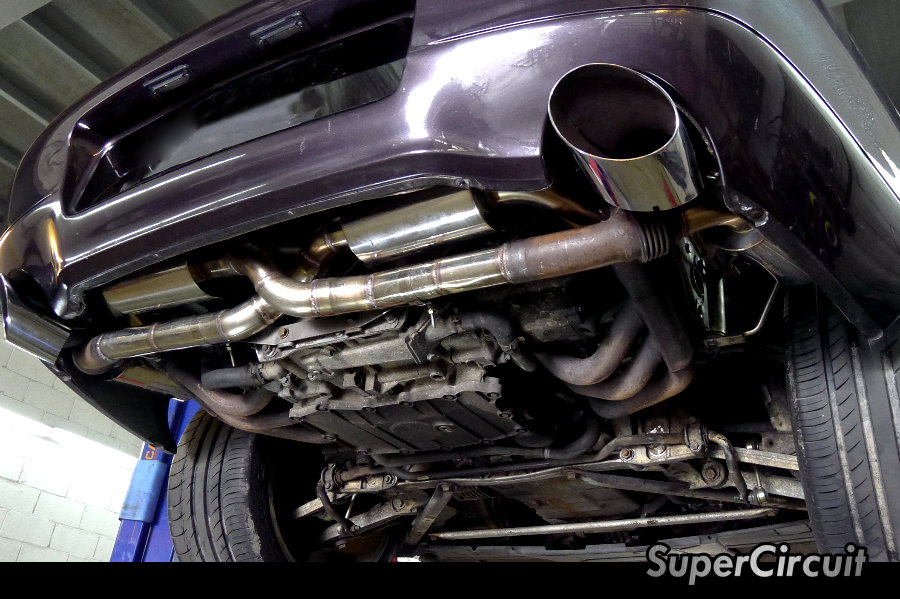 SUPERCIRCUIT Exhaust Pro Shop Porsche 996 Exhaust Customization
