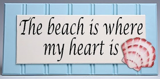the beach is where my heart is
