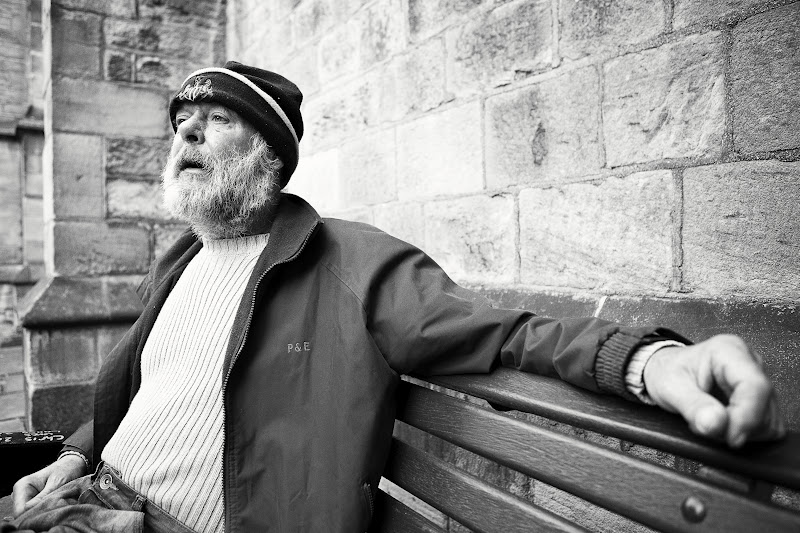 Anthony Dorman Photographer Homeless in Newcastle