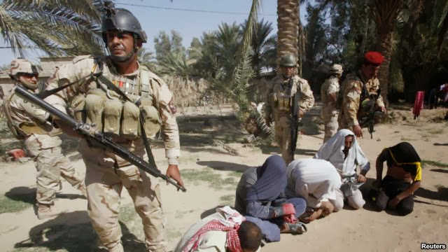 Pasukan Irak Bertempur Lawan Gerilyawan Al-Qaida
