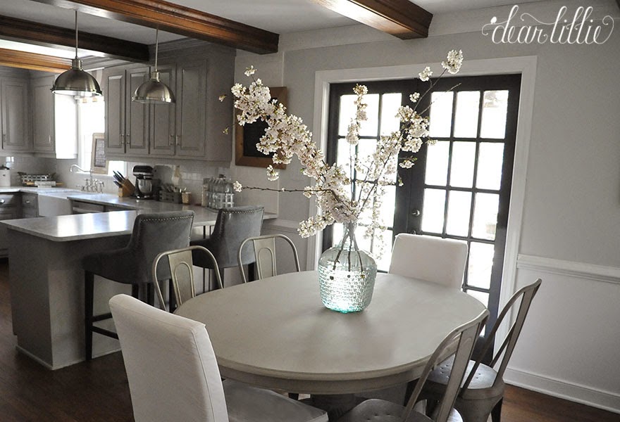 Dear Lillie French Bistro Chairs in our Kitchen