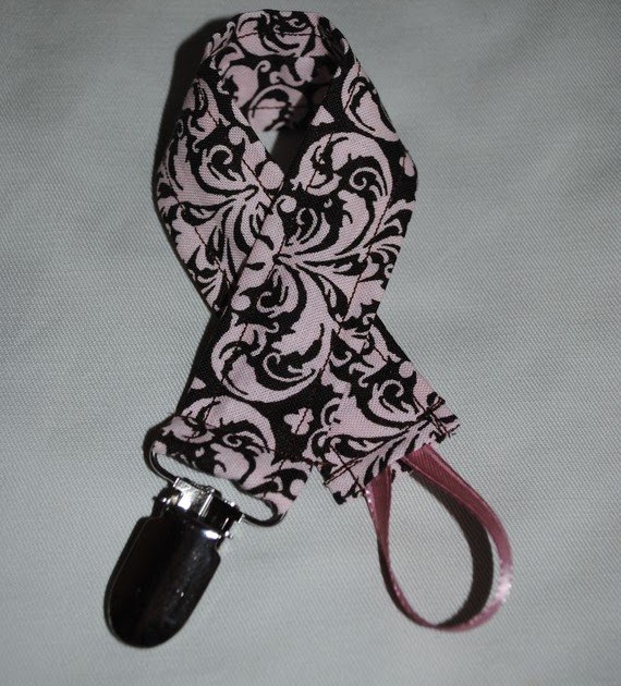 Laugh, Love, and Craft DIY Fabric Pacifier Clips Tutorial