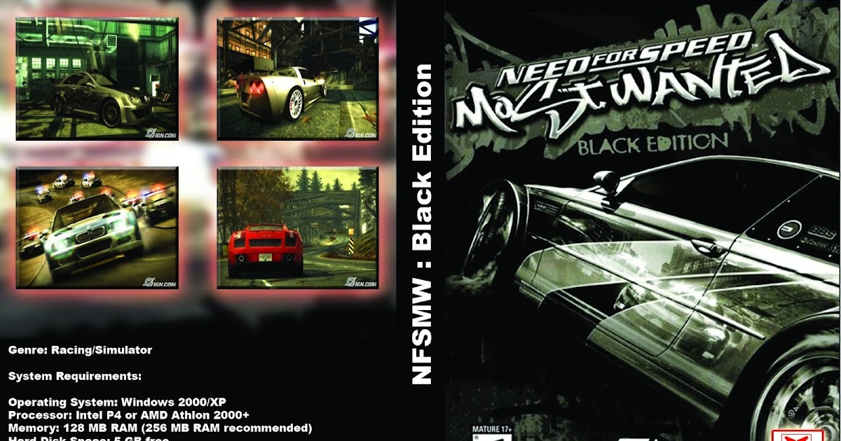 Need For Speed Most Wanted Black Edition Download - Games Free FUll ...