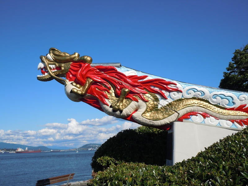 SS Empress dragon figurehead Vancouver