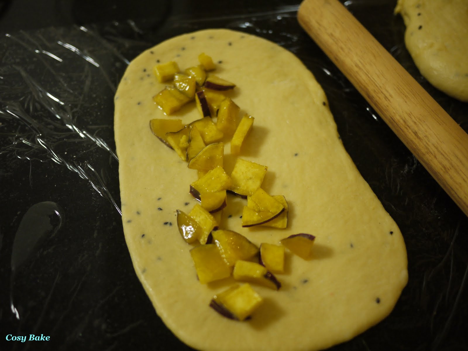 Japanese Sweet Potato Bread