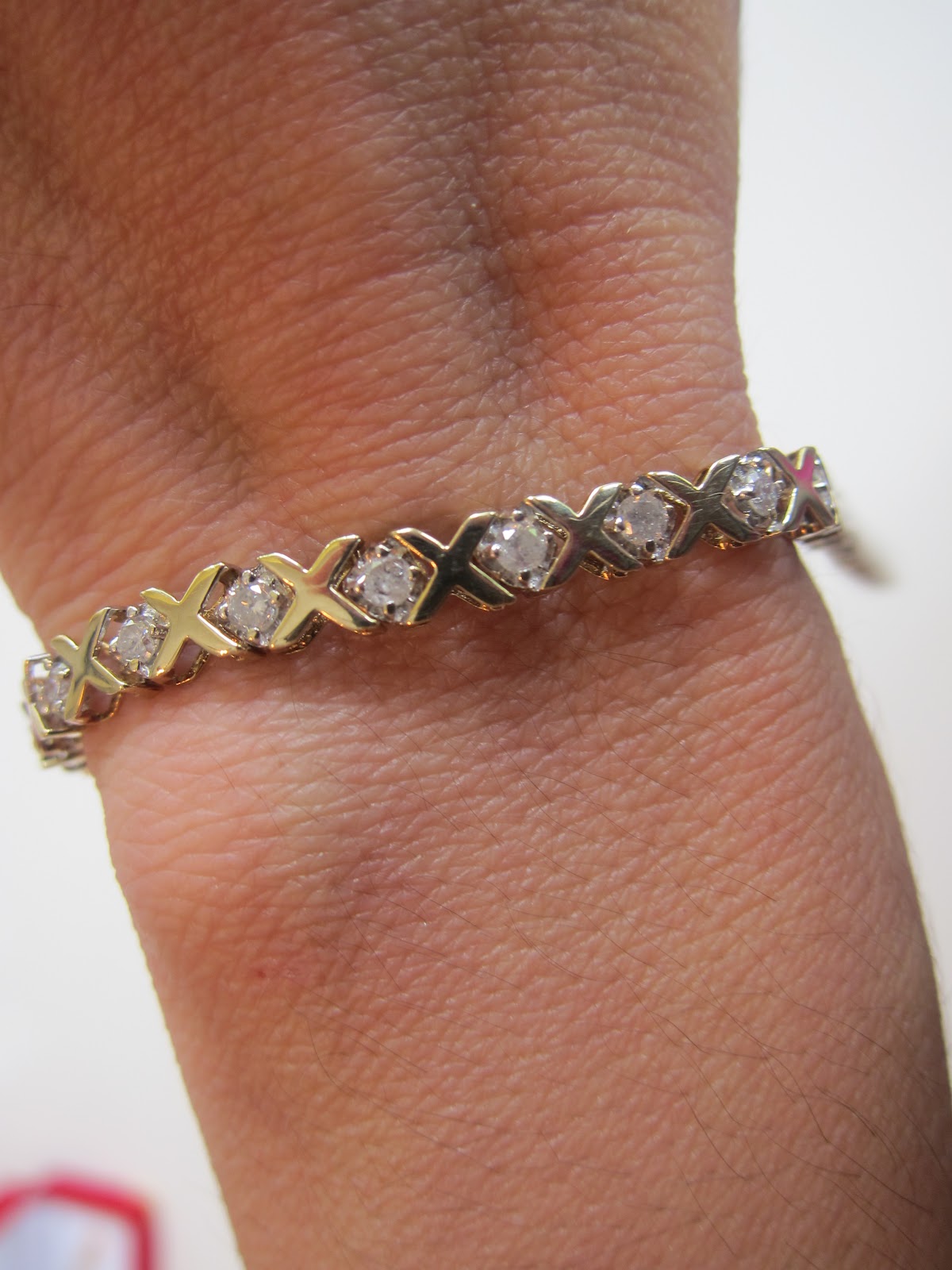 The Tales of Two Item 56 XOXO Diamond Tennis bracelet