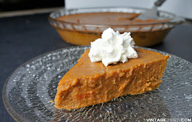 Sweet Potato Pie (without a crust!) on The Episodic Eater #recipe #Thanksgiving #dessert #healthy