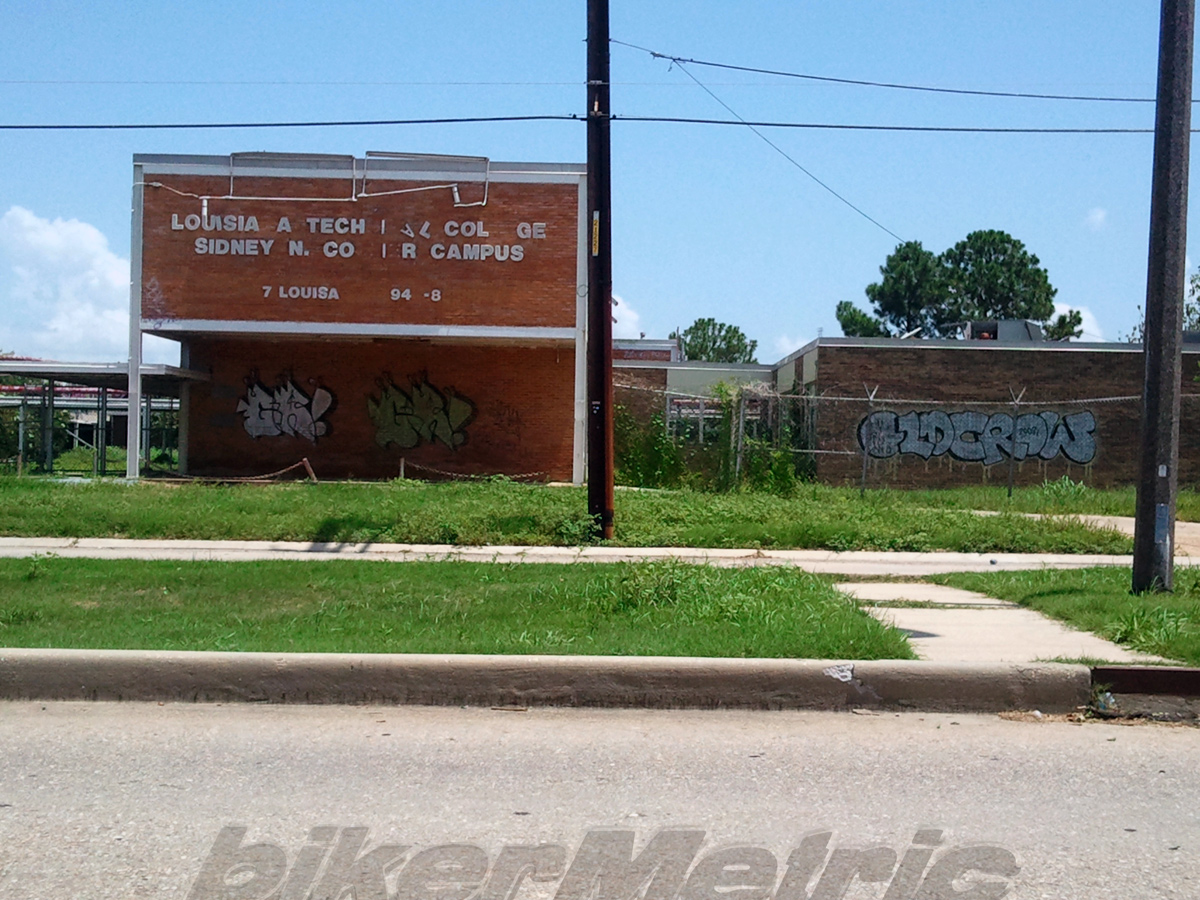 decrepit college in new orleans