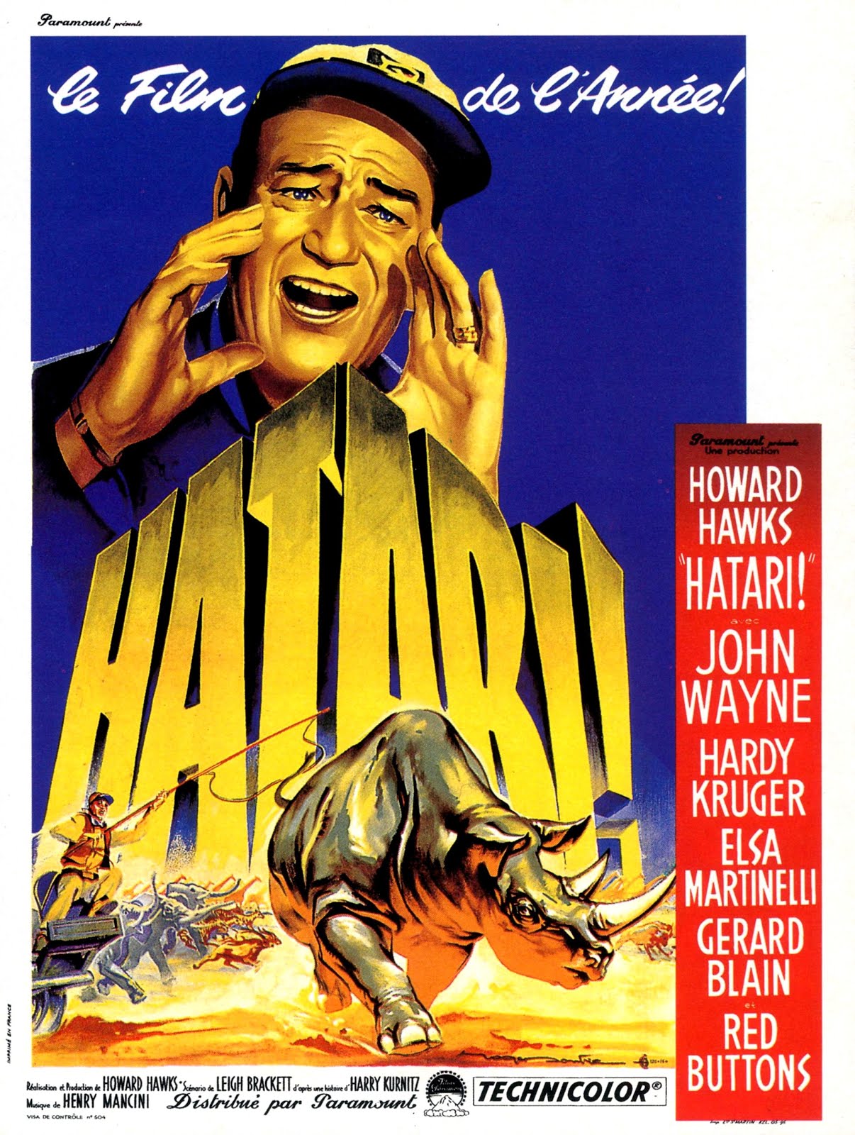 Hatari ! (1961) Howard Hawks - Hatari ! (28.11.1960 / 24.05.1961)