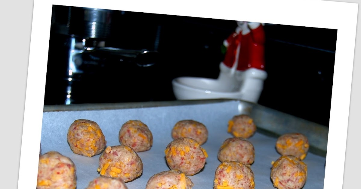Homemaker's Journal Quick Mix Sausage Balls