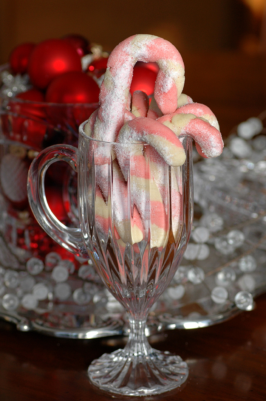 Savoring Time in the Kitchen: Candy Cane Christmas Cookies~