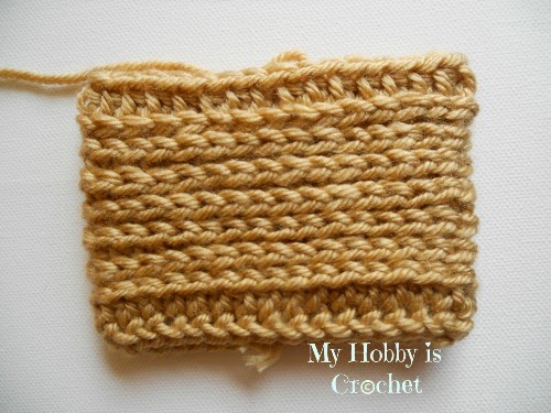 My Hobby Is Crochet: How to turn regular HDC stitches into knit alike ...