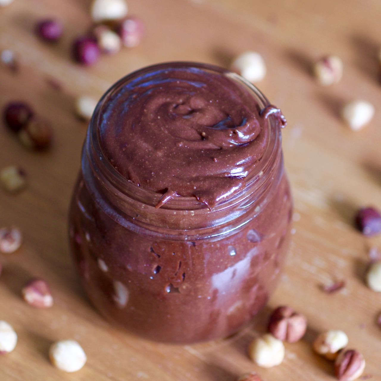 Green Gourmet Giraffe Vegan nutella with coconut condensed milk