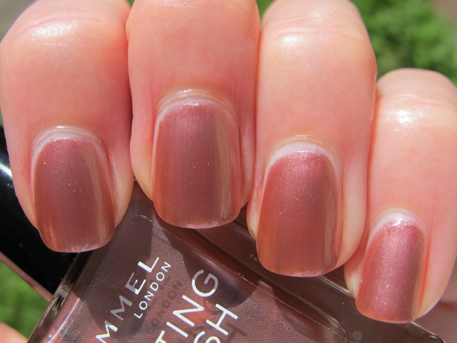 Never Enough Nails Pink Wednesday Rimmel Pink Zinfandel