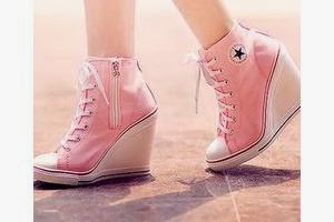 converse high tops with heels