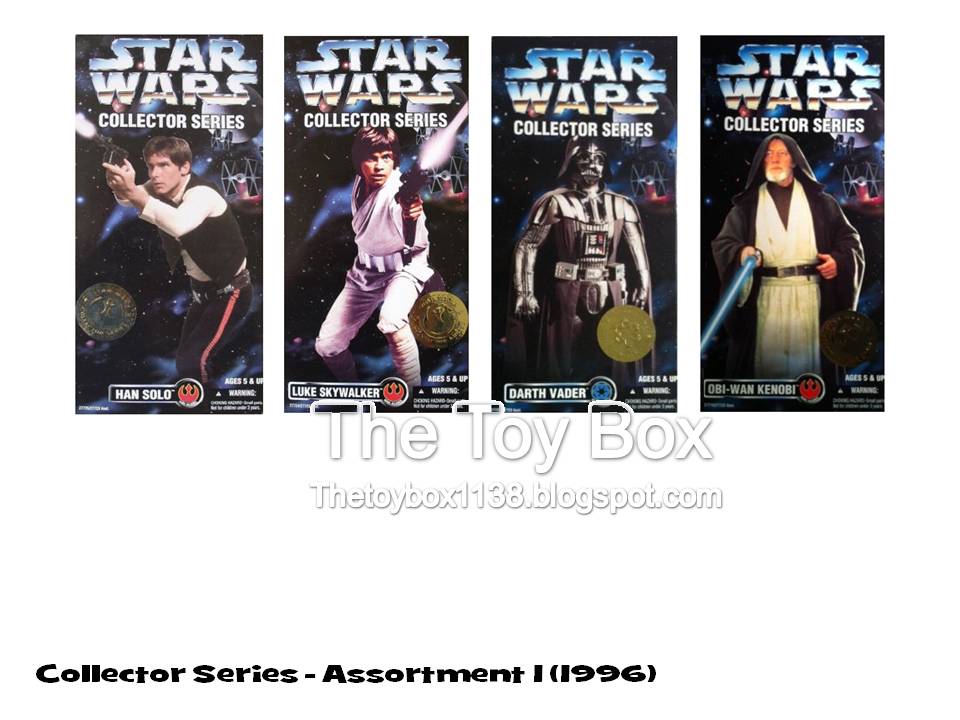 Kenner 1997 Han Solo Star Wars Collector Series Luke Skywalker / Trooper 