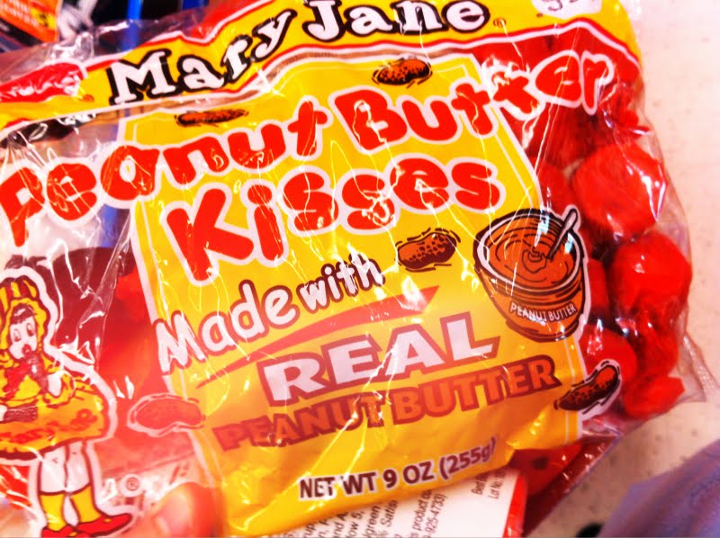 Mary Jane Peanut Butter Kisses Candy, 16