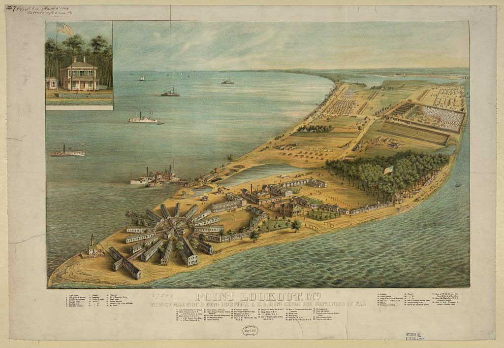 Travels with Books Point Lookout — Civil War prisons, part 1