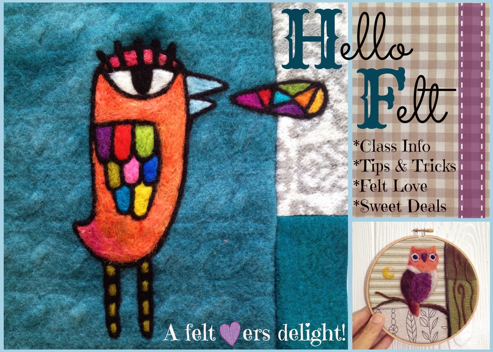 Learn to Needle felt!