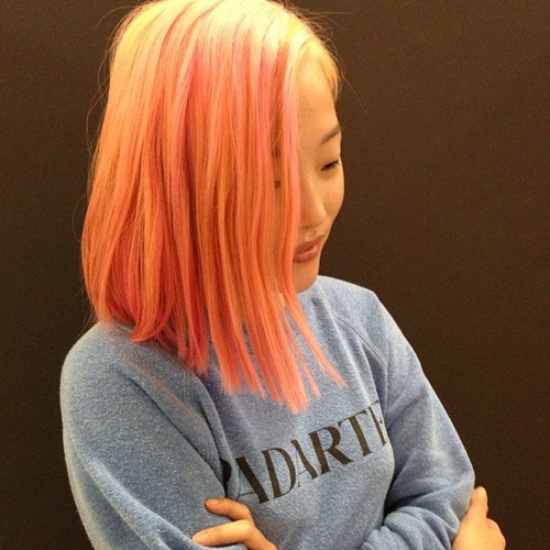 Wears Henry I M Dying My Hair Pink