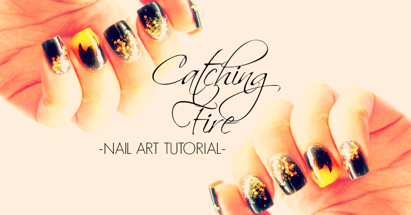 2. "Step-by-Step Fire Nail Art Tutorial" - wide 6
