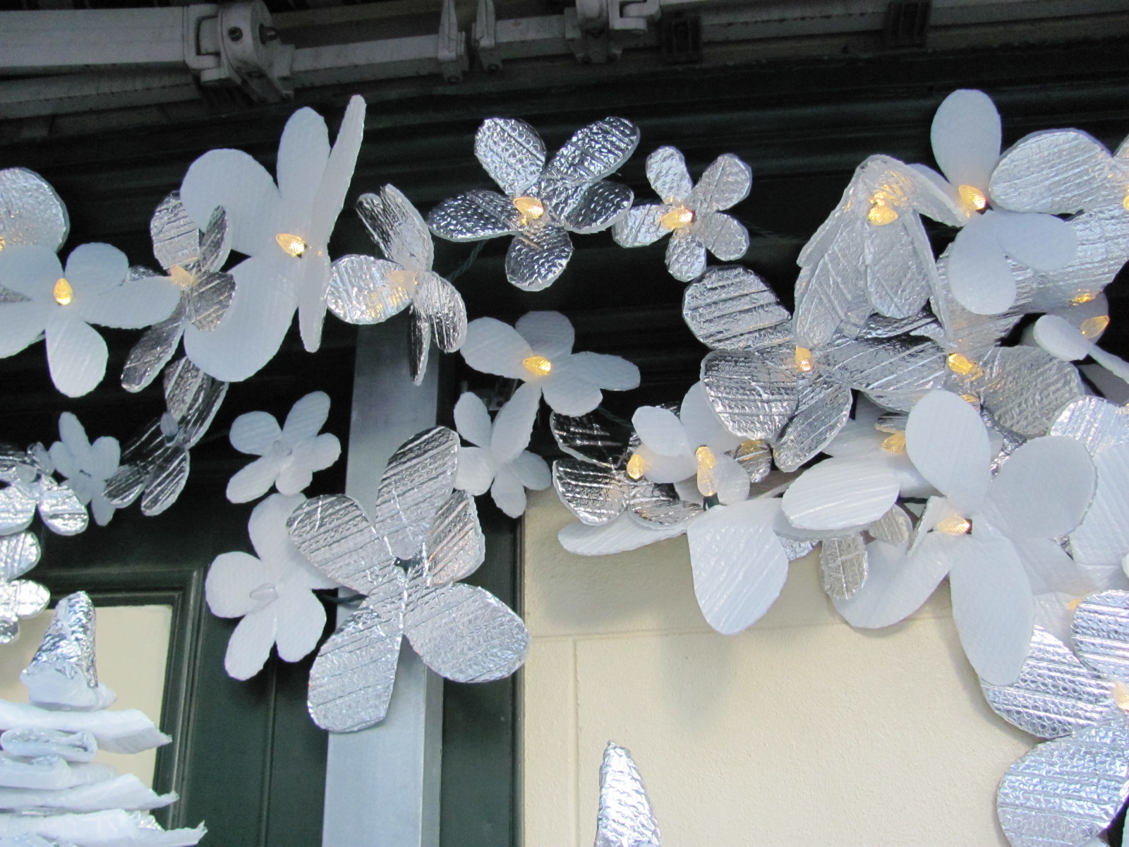 My Shabby Chateau Bubble Wrap Christmas Trees