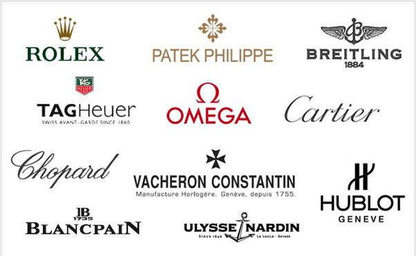 expensive watch brands logos