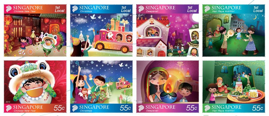 Festivals 2012 Stamp Issue
