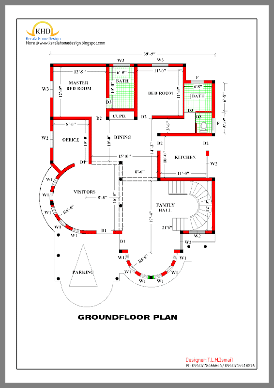 Home plan and elevation title=