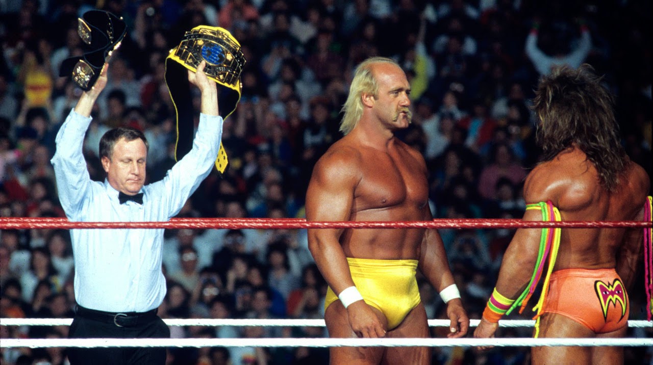 WrestleMania 6 Hogan vs. Warrior