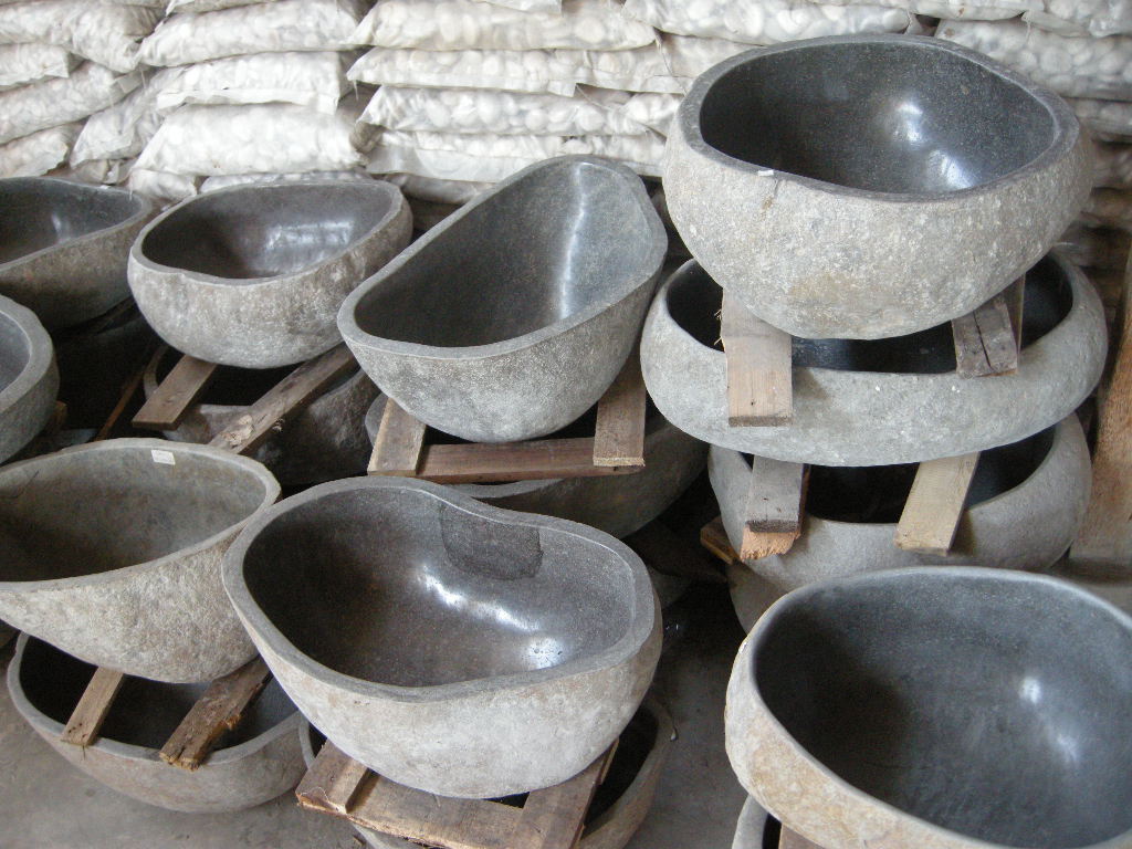 River Stone Sink for sale from IndoGemstone.com