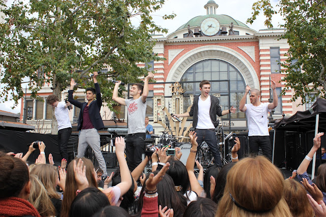 The Wanted in concert