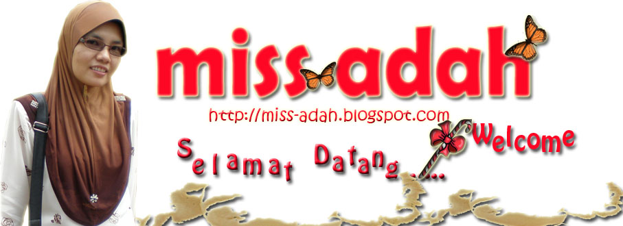 Miss Adah blog