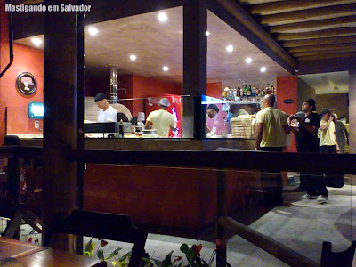 Pizza da Chapada: Vista da cozinha Pizza da Chapada: Vista da cozinha