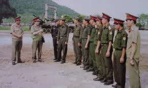 Vietnamese advisors in Cambodia.