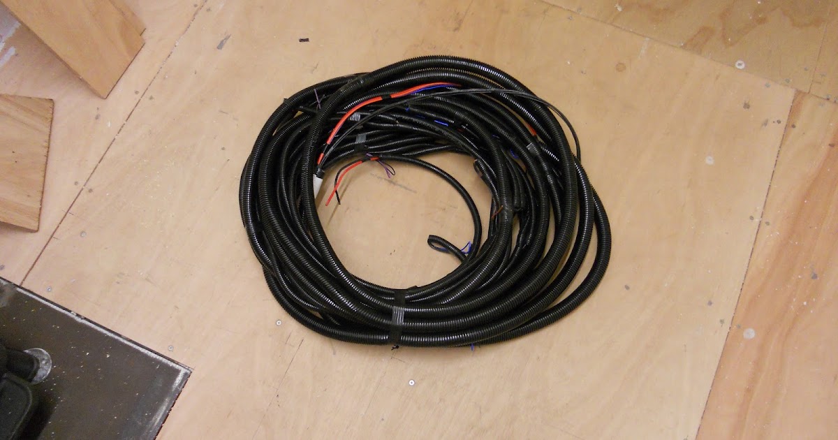 Harris & Watson Narrowboat Build: Wiring harness installation