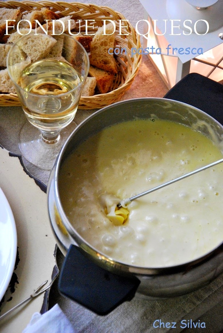 Fondue de queso con pasta fresca y nueva colaboración con Cosas de Pasta — Chez Silvia