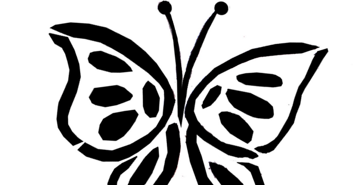 Hwfd Abstract Butterfly Coloring Pages High Resolution Hd
