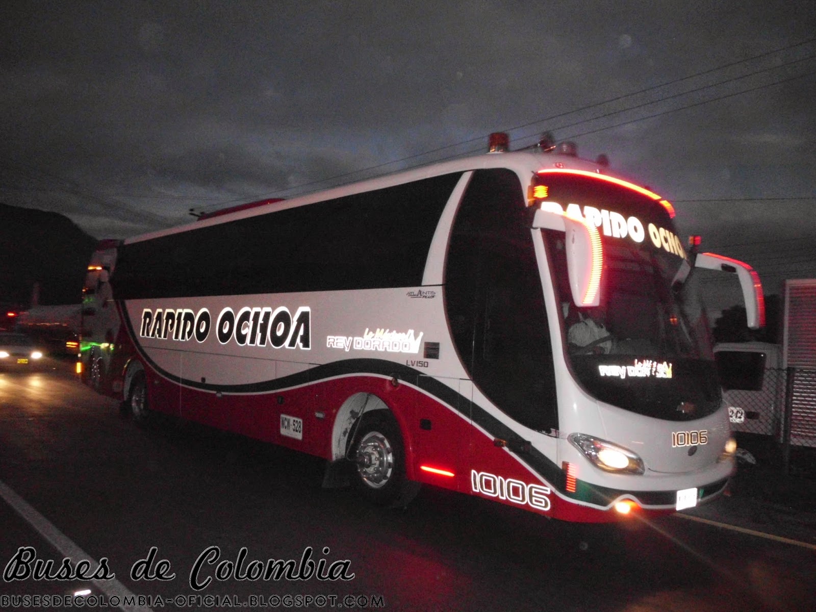 Rapido Ochoa 10106 Buses de Colombia Oficial