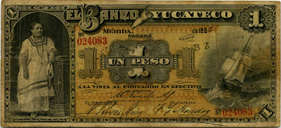 Mexican peso banknote bill cash