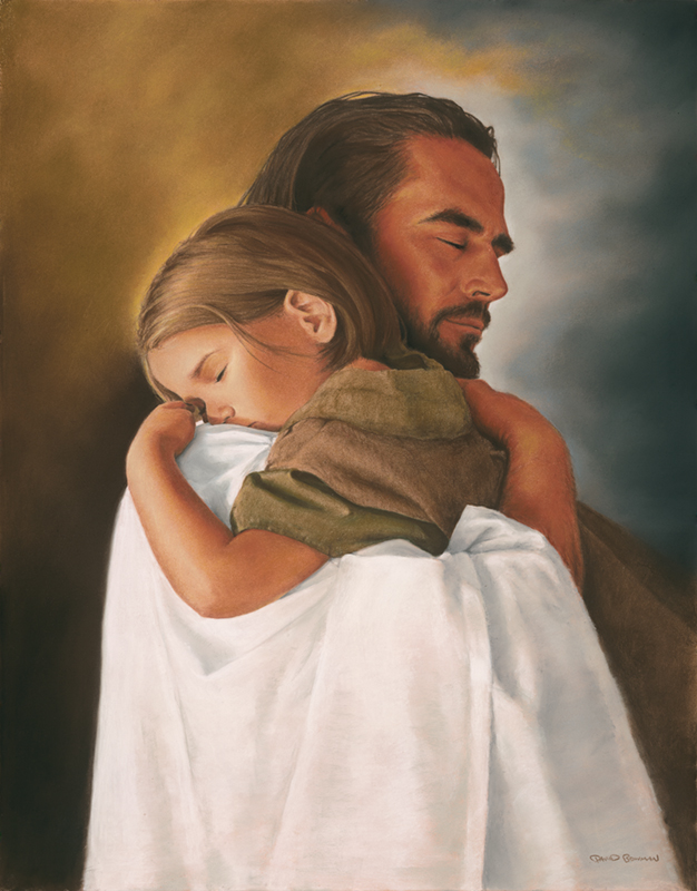 Jesus Protecting Children