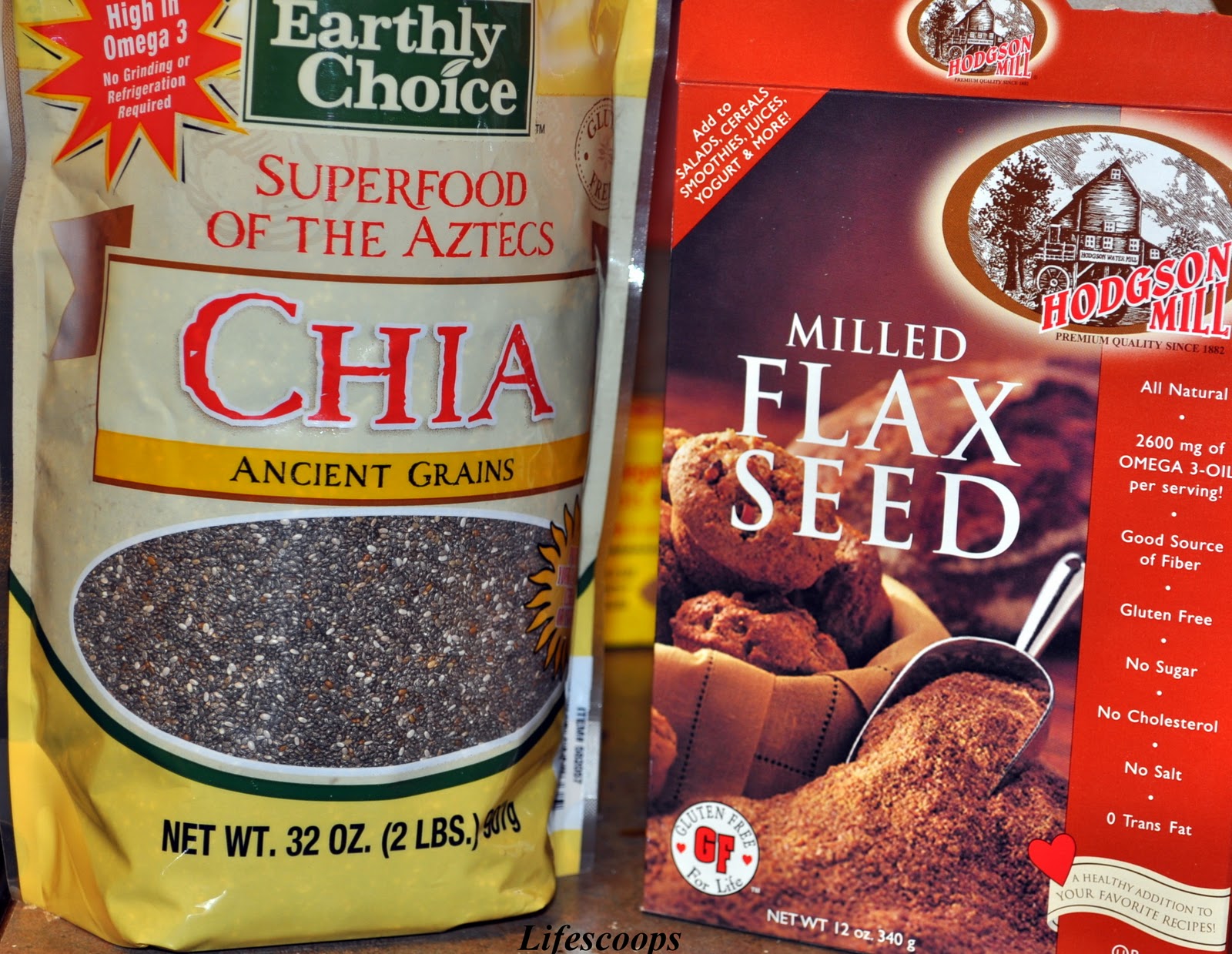 Life Scoops Chappati with Chia and Flaxseed / Indian Flatbread with