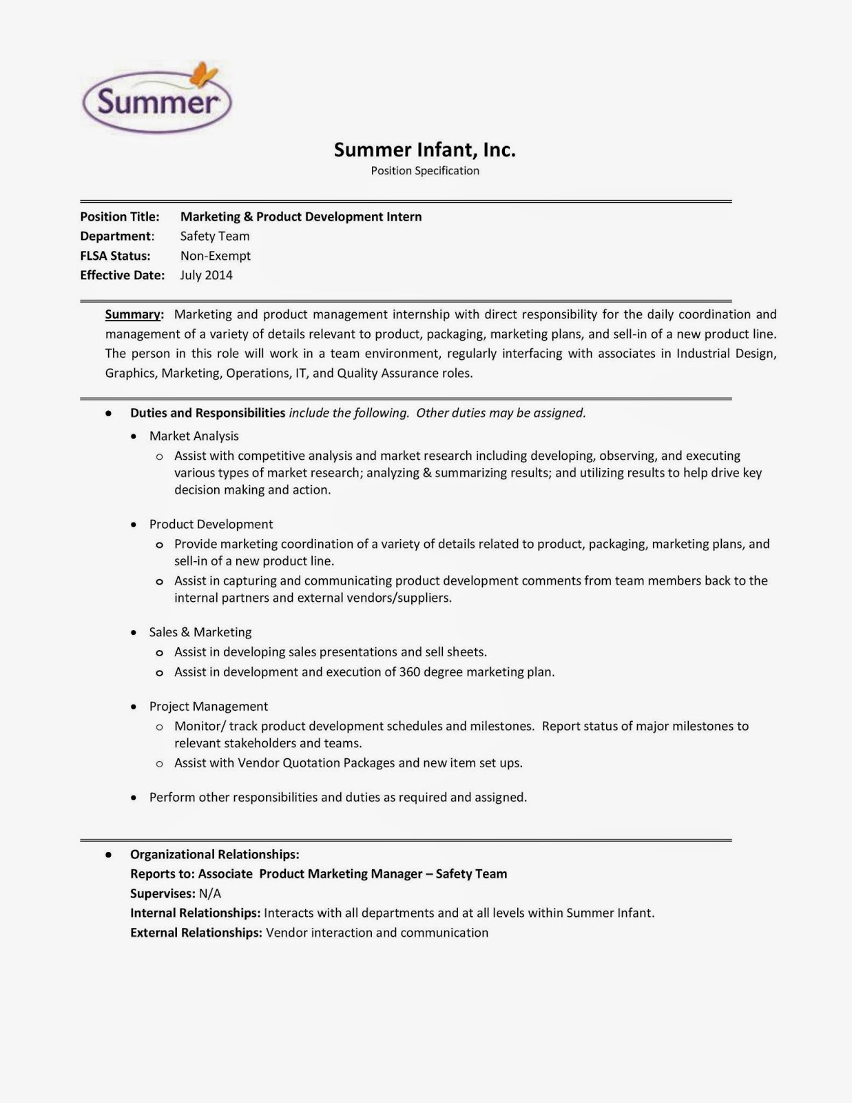 product development manager job description